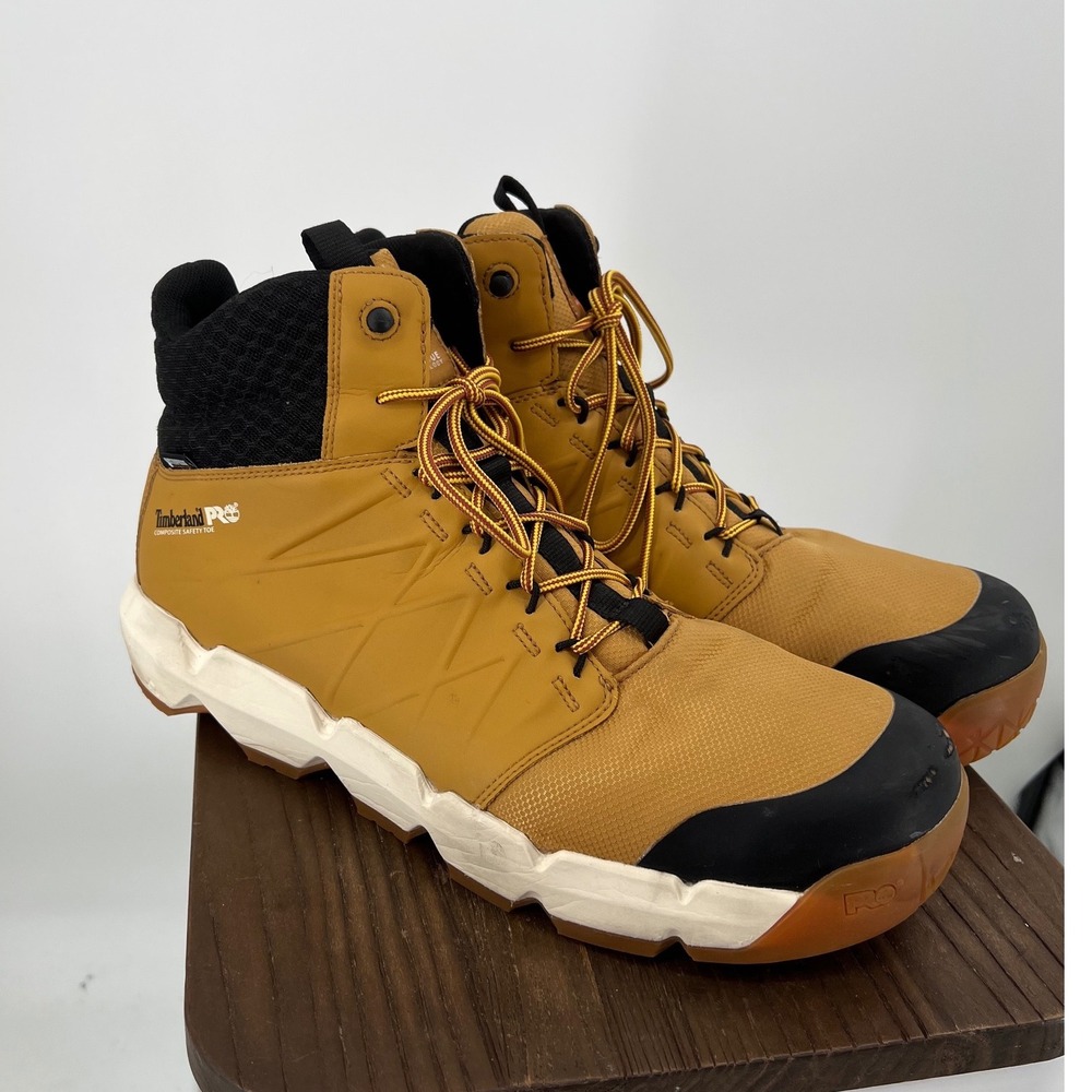Timberland PRO Morphix 6 Inch Composite Safety Toe Work Boots Wheat TB1A5QZE 13W